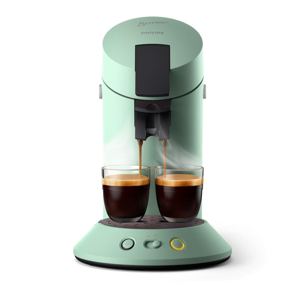 Machine café dosettes CSA210/80 Vert Désert – 2 tasses simultanées
