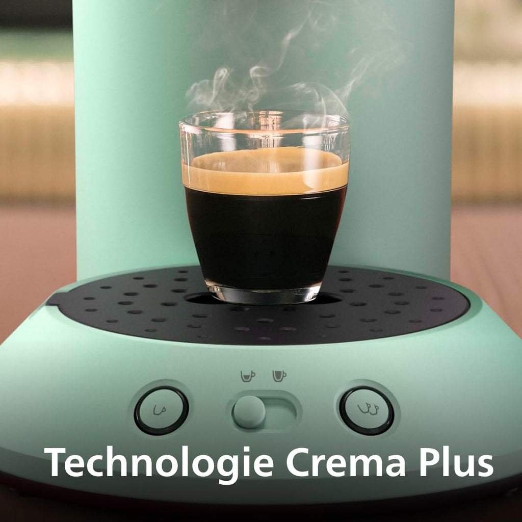 Machine café dosettes CSA210/80 Vert Désert – 2 tasses simultanées