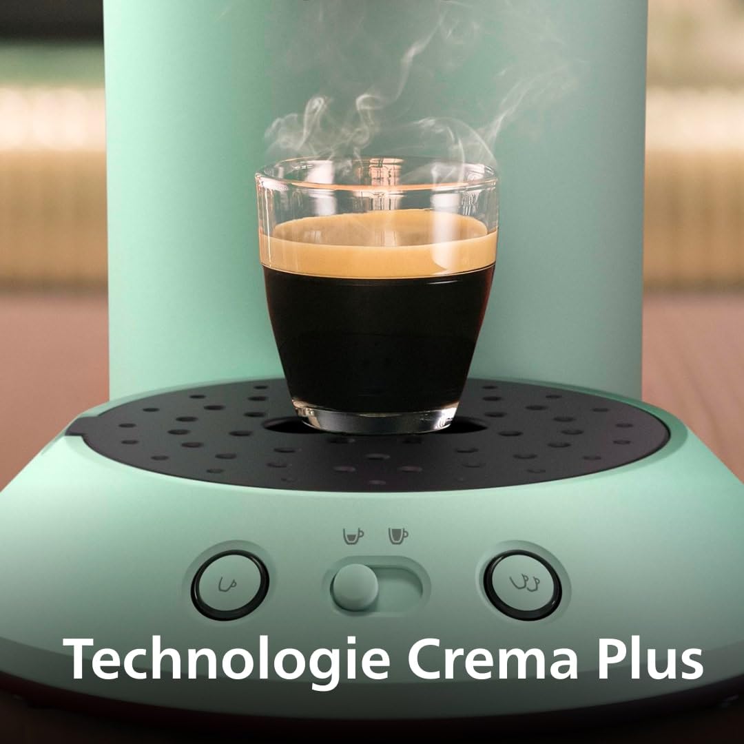 Machine café dosettes CSA210/80 Vert Désert – 2 tasses simultanées