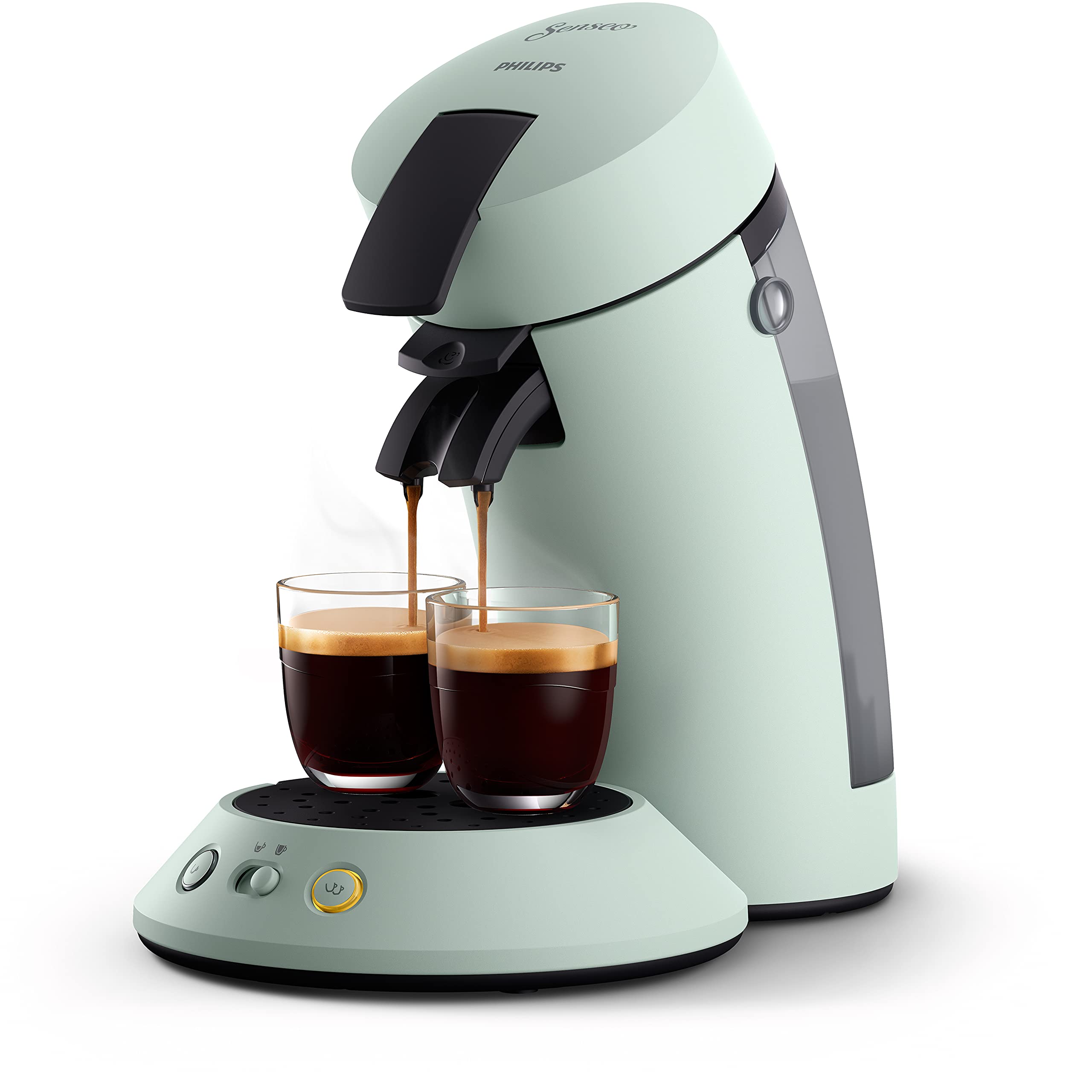Cafetière à dosettes Original+ Menthe Pâle CSA210/21 – Design mat élégant