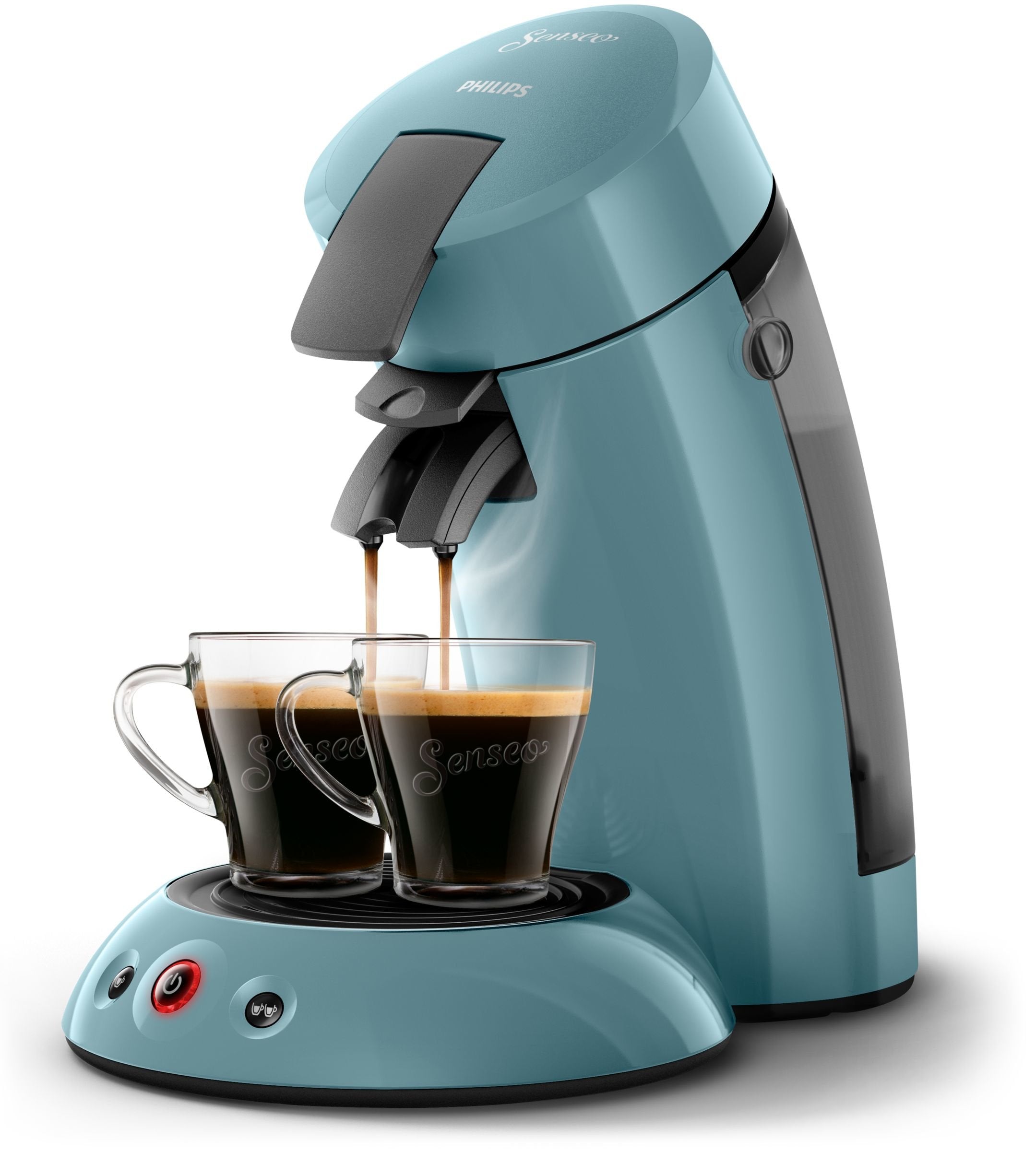 Cafetière à dosettes HD6553/21 Bleue – Réservoir 0,7L & Puissance 1450W